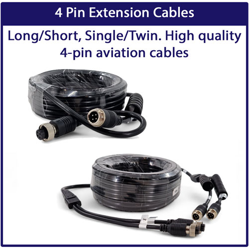 4-Pin Extension Cables