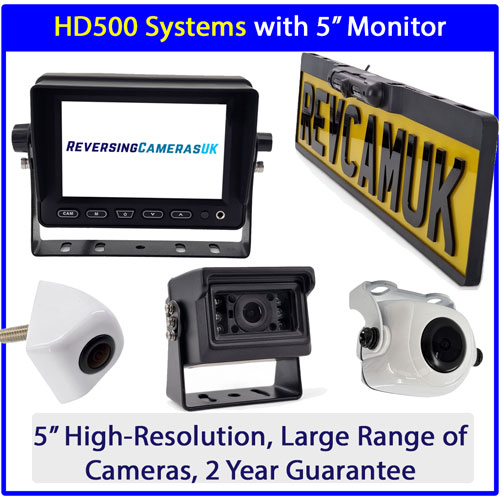 HD500 Reversing Cameras Systems