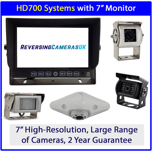 HD700 Reversing Cameras Systems