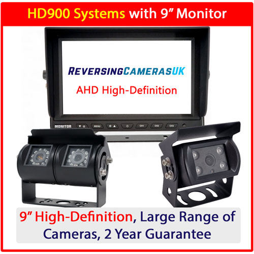 HD900 AHD 9 inch dash mount systems