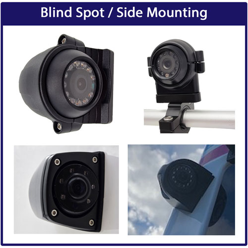 Side View & Blindspot Vehicle Cameras