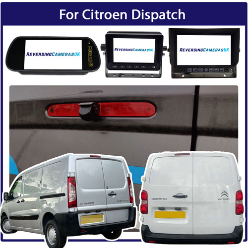 Citroen Dispatch Reversing Camera Systems