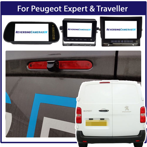 Peugeot Expert & Traveller Reversing Camera Systems