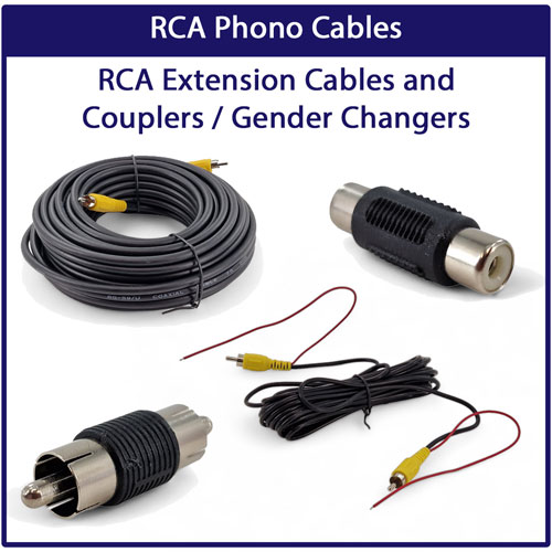 RCA Phono Extension cables