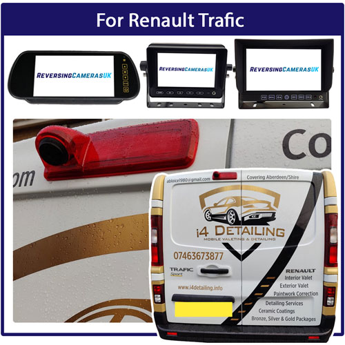 Renault Trafic Reversing Camera Systems