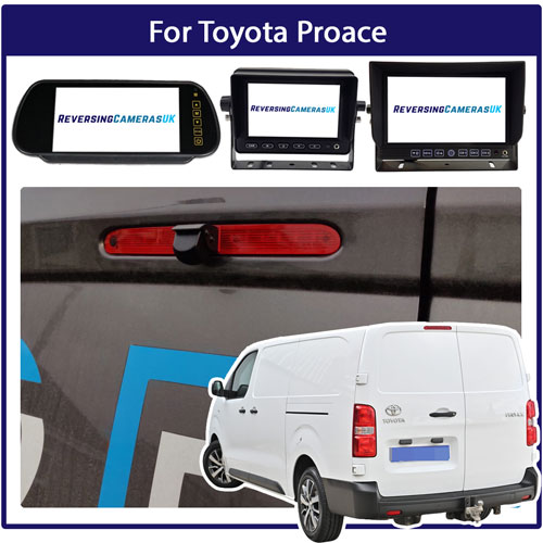 Toyota Proace Reversing Camera Systems