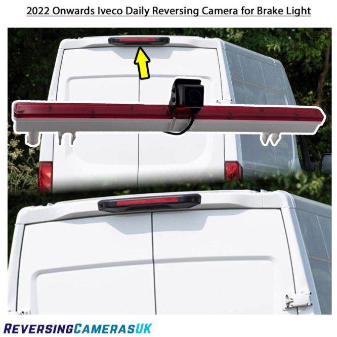 New Iveco Daily Brake Light Reversing Camera 2022+