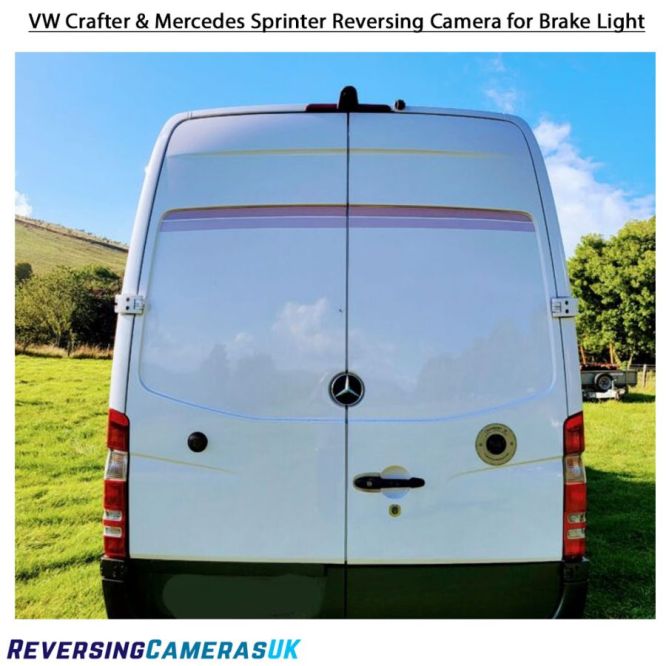 Mercedes Sprinter & VW Crafter Brake Light Reversing Camera