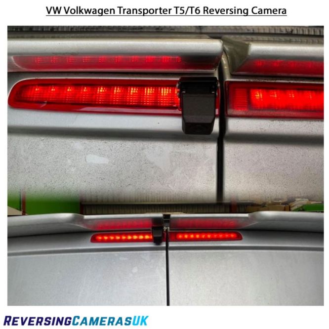 VW Transporter T5/T6 Brake Light Reversing Camera (Two Door Models)