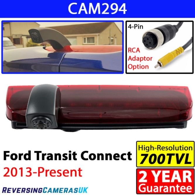 Ford Transit Connect 2013+ Brake Light Reversing Camera