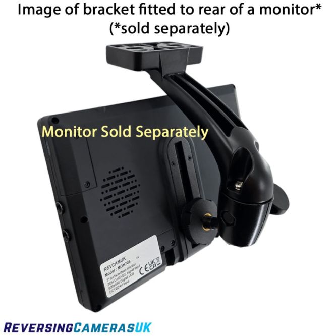 Ceiling Mount Bracket for 5'' to 10'' Reversing Camera Vehicle Monitors