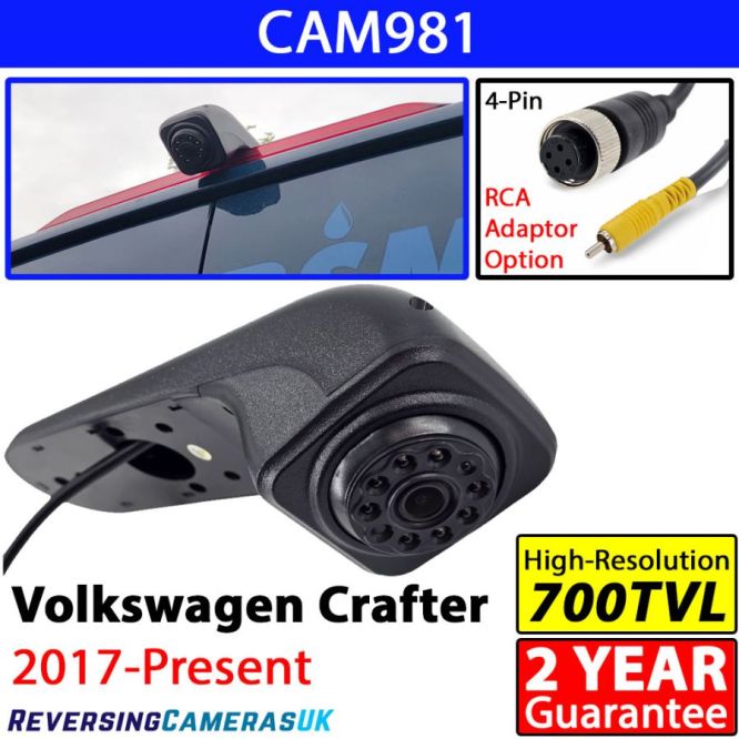 2017+ Volkswagen Crafter Brake Light Reversing Camera