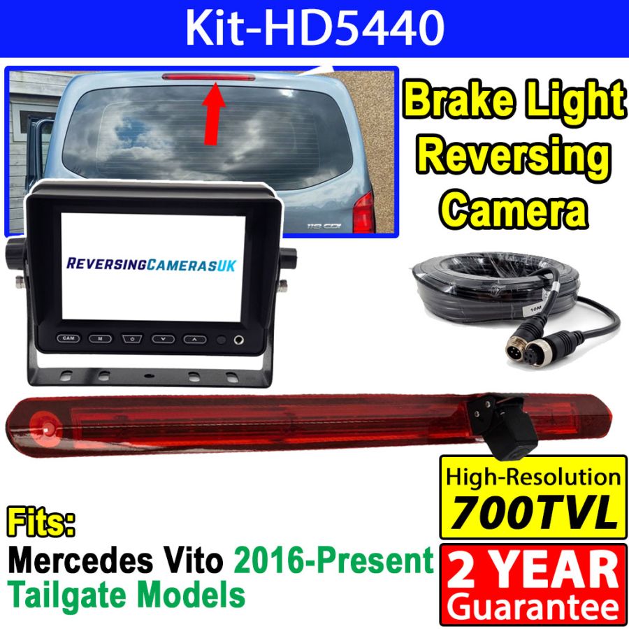 Mercedes Vito Reverse Camera System with 5 inch Display