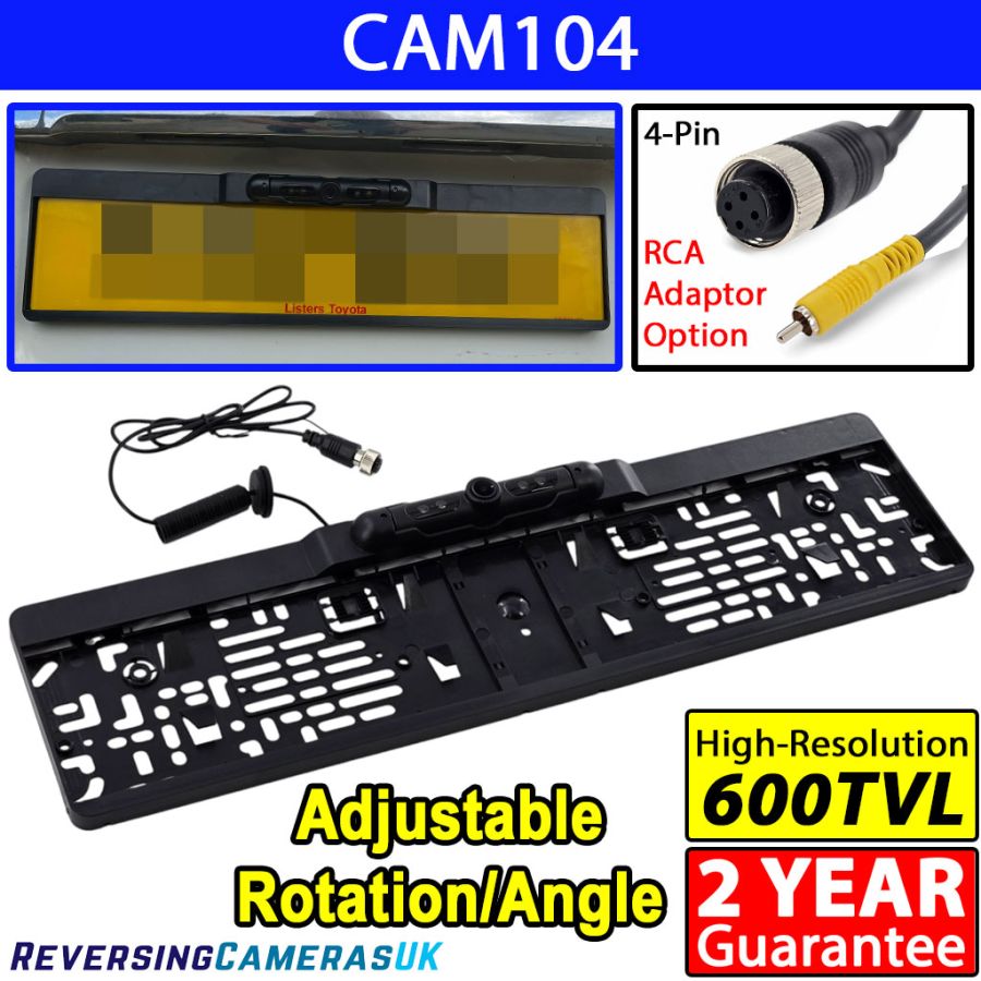 Number Plate Frame Reversing Camera