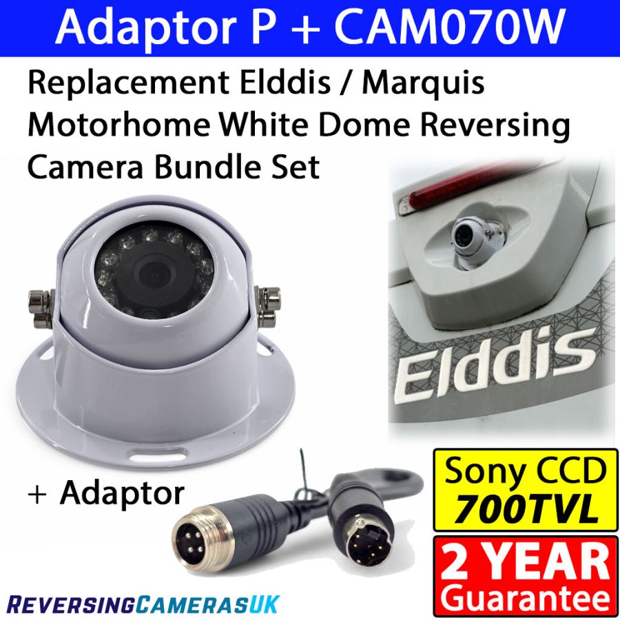 Elddis / Marquis Motorhome Replacement Reversing Camera (Replaces Original AW9307)