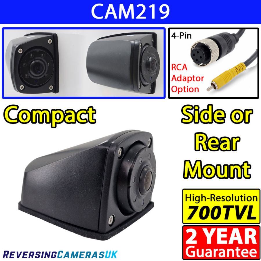 Compact Side View / Blindspot or Reversing Camera