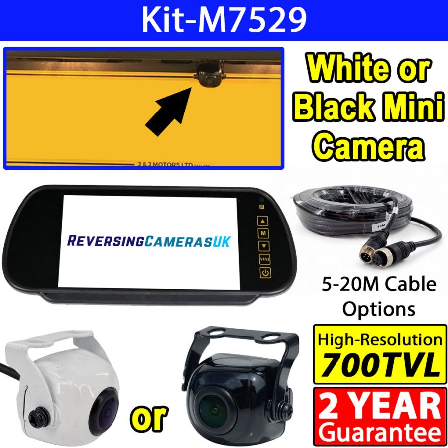 Mirror monitor and mini CMOS reversing camera