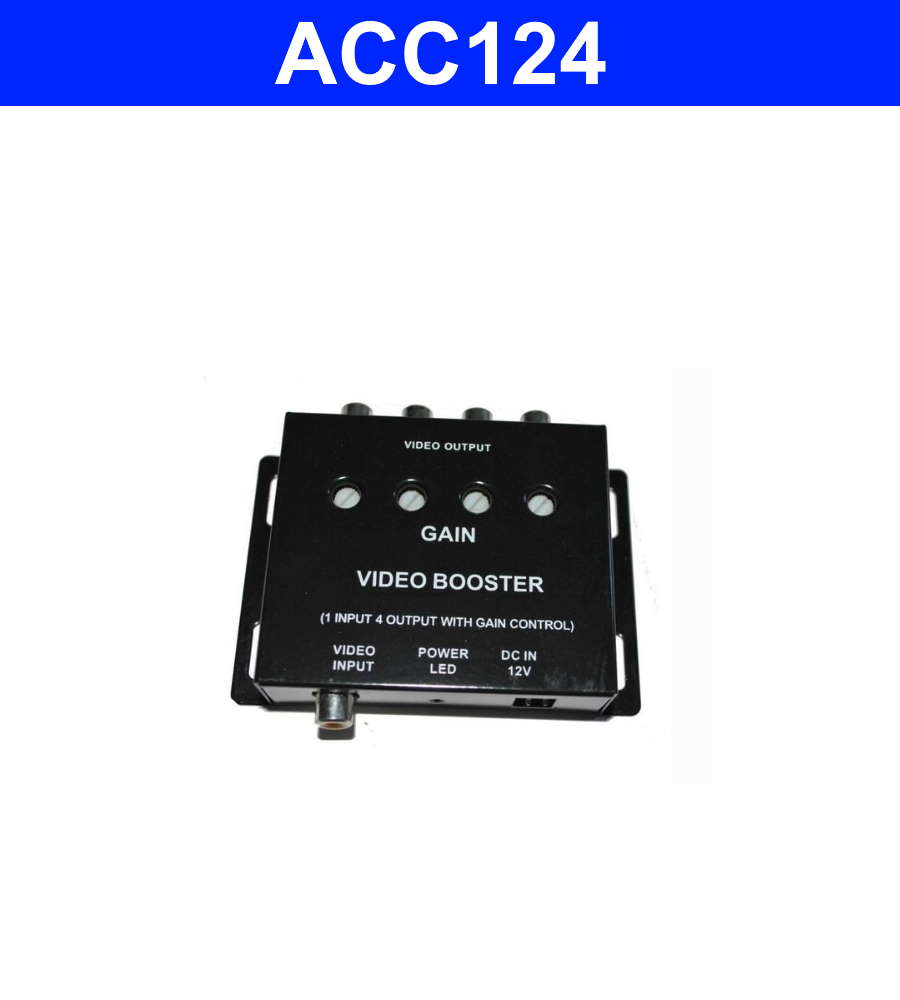 4 way video booster