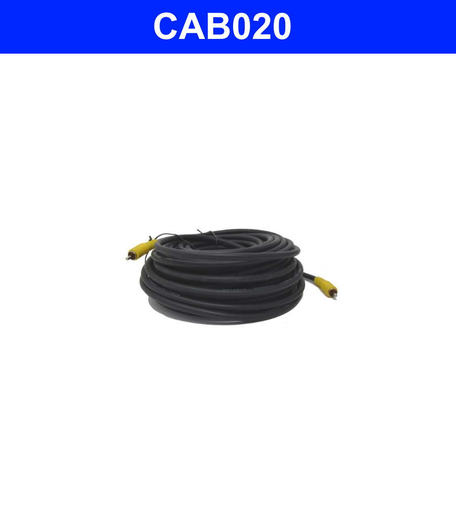 20m RCA extension cable