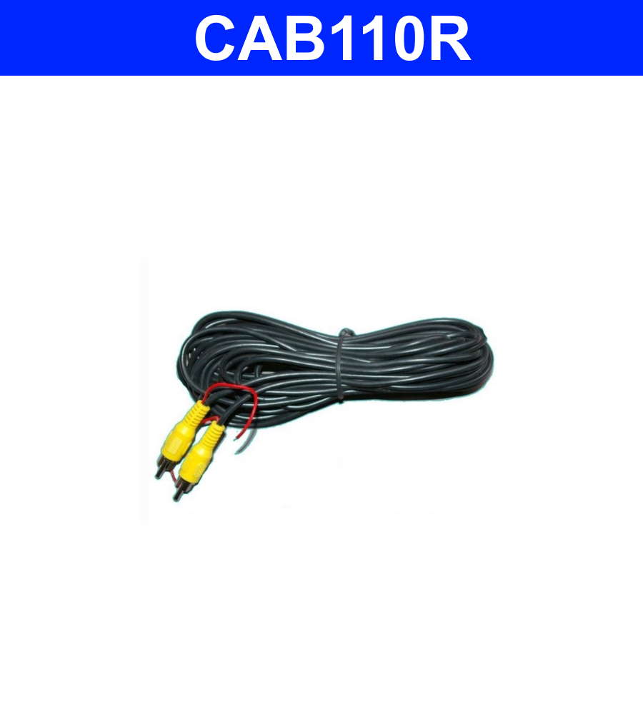 10m RCA cable with trigger wire