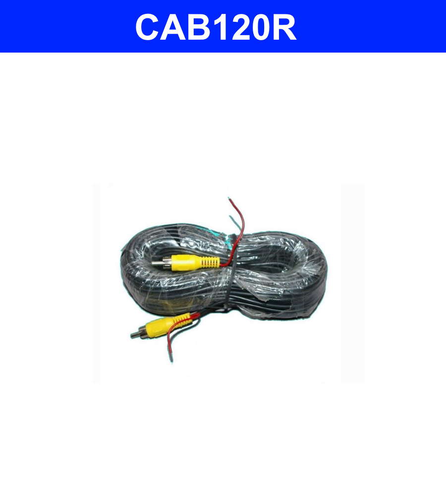 20m RCA cable with trigger wire